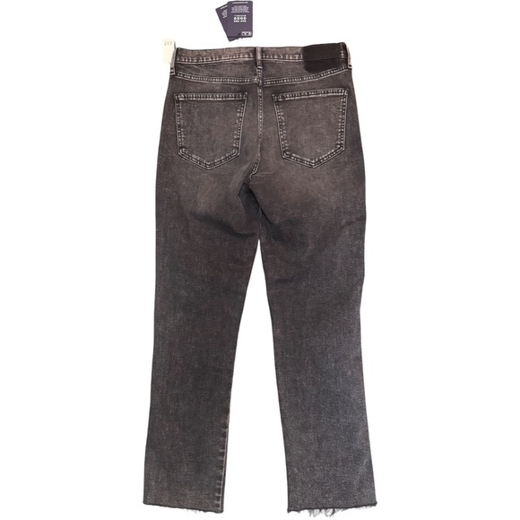 NWT GAP Cigarette High-Rise black Jeans size 8 - Picture 2 of 3